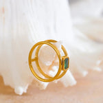 Load image into Gallery viewer, Velina Green Glow Ring
