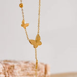 Load image into Gallery viewer, Collier Papillon d’Or
