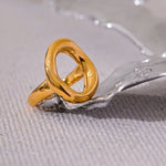 Load image into Gallery viewer, Auren Hollow Geometry Ring
