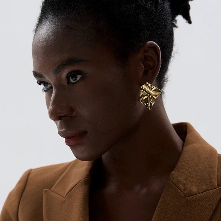 Ardena Geo Statement Studs