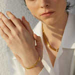 Load image into Gallery viewer, Bracelet Doré Souveraine
