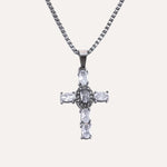 Load image into Gallery viewer, Celestine Radiant Cross Necklace
