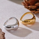 Load image into Gallery viewer, Nuvell Smooth Geometry Ring
