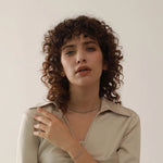 Load image into Gallery viewer, Set Brillante Stainless Steel Necklace &amp; Bracelet
