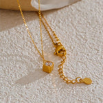Load image into Gallery viewer, Intenzione Square Pendant Necklace
