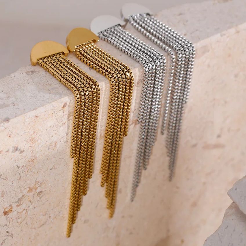 Elaris Tassel Drop Earrings