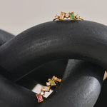 Load image into Gallery viewer, Virelli Rainbow Spark Ring
